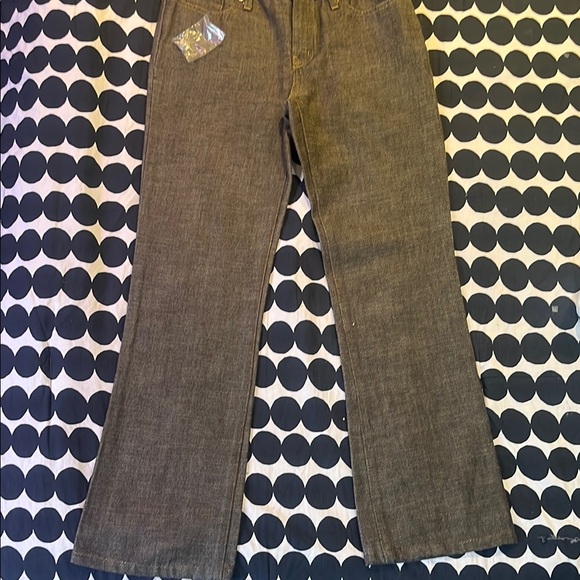 Denim Jeans with Yellow Stitching - Picture 16 of 16